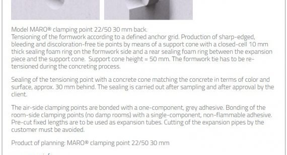 Clamping Point 22/50 30 mm