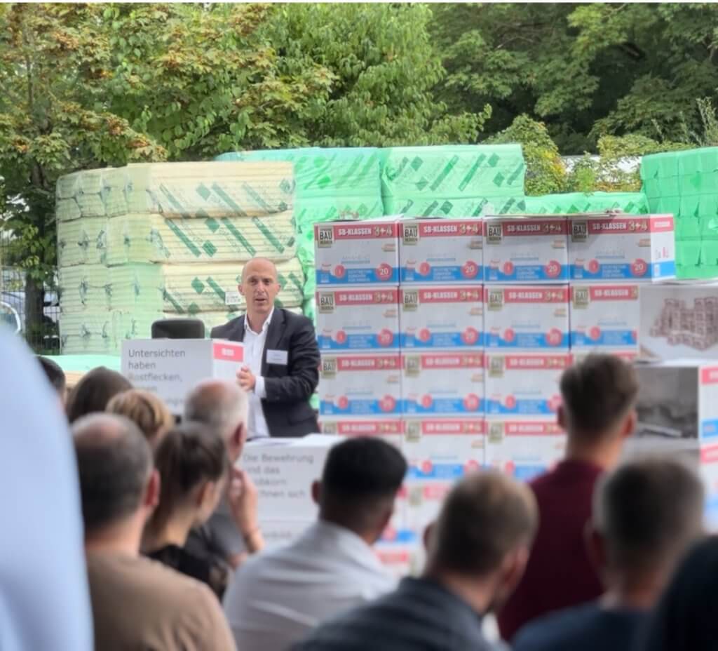 Philipp Mathies bei seiner Präsentation